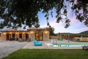 Unique, stonebuilt, rural villas with private pools! - Perama
