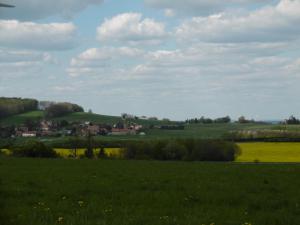 Ferienhof mit Bergblick