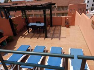 Homes of Spain, Apartamentos Paraíso, Ed Palmerston, Atico B a pie de Playa, piscina privada en solárium, WI-FI