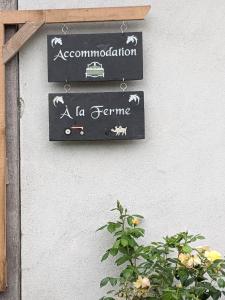 Appartements accommodation a la ferme - appartement et mobilhome : Appartement avec Douche