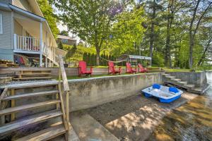 Lake Luzerne Home w Fire Pit on Hudson River