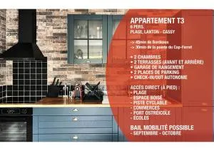 APPT LANTON PLAGE - PORT 6 Voyageurs - Cassy