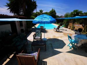 Maisons de vacances Rez de chaussee de maison 2 chambres, piscine privee : photos des chambres