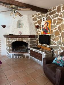 Maisons de vacances Rez de chaussee de maison 2 chambres, piscine privee : photos des chambres