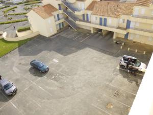 Appartement 2 pièces, balcon vue mer, parking privé, plage des Demoiselles - FR-1-224C-27