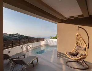 O-Cyanea Villa with Heated Pool - Kástellos