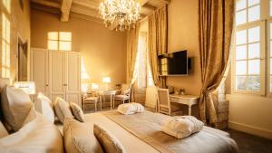 Hotels L'Abbaye De Villeneuve : photos des chambres