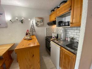 Studio cosy avec coin montagne, ski au pied, parking, animaux admis, WIFI - FR-1-437-93
