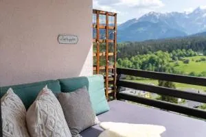 -Panorama-Bergblick- Dampfbad-Dusche und Aussenbett - Fidaz