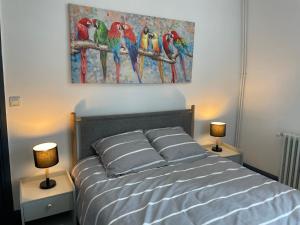 Appartements Duplex renove quartier plage : photos des chambres