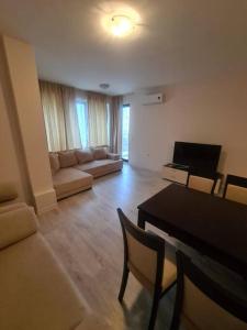 Modern 1BR Apartment with Sea View & Pool Included with Parking Space
