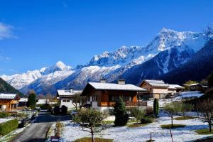 Chalets Charmant Chalet avec jardin aux Houches : Chalet