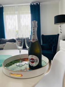 Apartament Blue Sky nad morzem w Rezydencji Ustronie Morskie BASEN