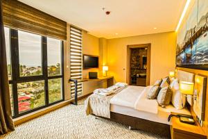Superior Room with City View room in Aselia Hotel Trabzon