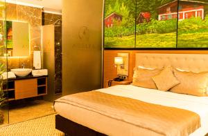 Deluxe King Room with City View room in Aselia Hotel Trabzon