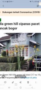 Villa green hill cipanas pacet puncak bogor