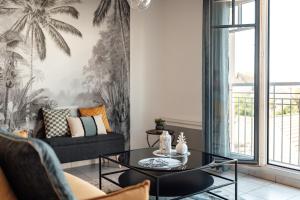 Appartements Down Center - Incroyable vue mer proche plage : photos des chambres