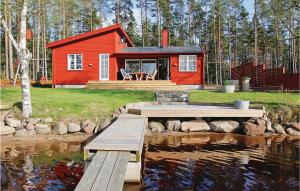 Nice Home In Vaggeryd With 2 Bedrooms, Sauna And Wifi