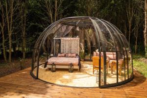 Dôme Sféérique avec accès piscine