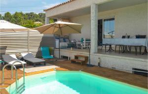 Maisons de vacances Awesome Home In Campagnan With 3 Bedrooms, Wifi And Private Swimming Pool : photos des chambres