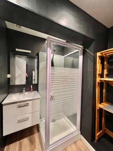 Grand studio climatisé à 3min des plages de Juan les pins