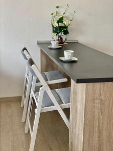 Exklusiv, modernes Apartment mit Balkon