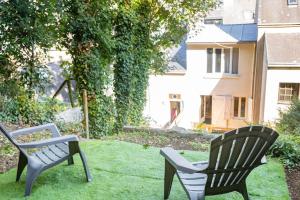 Appartements oo Le jardin oo paisible studio equipe et bien place : photos des chambres