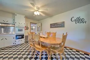 Charming Clayton Home about 4 Mi to Sardis Lake! - Antlers