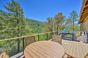 Deck and Mogollon Rim Views Secluded Payson Cabin - Beaver Valley Estates Subdivision
