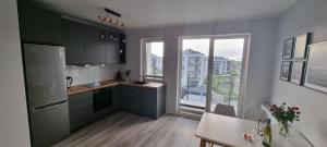 Apartament Antracytowy Gdynia Beauforta