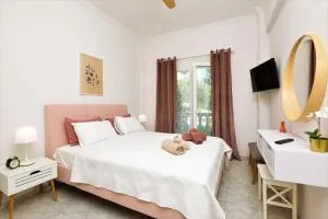 Terranova beach apartment -Rose - Pyrgi