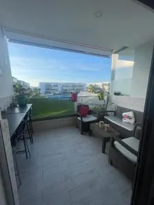 Superbe appartement en résidence avec piscine - Ain el Djemel