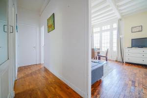 Appartements Le Manoir du Vert Galant : Appartement 1 Chambre Supérieur avec Jardin Privé (4 Adultes)