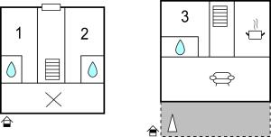 Ferienhaus mit 3 Schlafzimmern