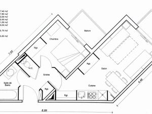 Appartement 2 pièces pour 45 pers, proche pistes, spapiscine, ascenseur, Belle Plagne - FR-1-455-177