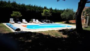 Maisons de vacances Gite 3 etoiles 300m plage piscine privee grand jardin : Maison 1 Chambre