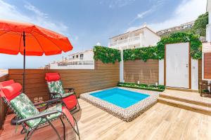 BUNGALOW private pool bbq air conditioning stunning ocean view