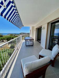 Mimosas - Bel appartement avec une vue imprenable sur la baie