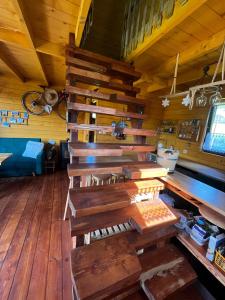 Klimatyczny drewniany domek w górach