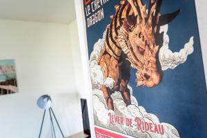 Appartements La loge du Minotaure, parking et bureaux : photos des chambres