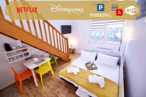 Appartements Appart'Hotel DISNEYLAND DREAM Close & Safe : photos des chambres