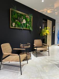 Appartements Pink Tropical Champagne : photos des chambres