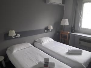 Hotels Contact Hotel ALYS Bourg en Bresse Ekinox Parc Expo : Chambre Lits Jumeaux - Non remboursable