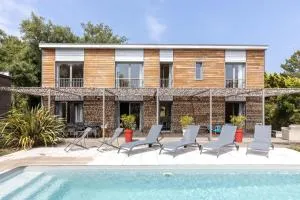 Santos Villa Piscine Proche Plage - Linxe