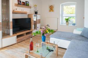 Ferienhaus Teichblick und Turmblick, mit Kultur in Großzschepa, Nähe Leipzig