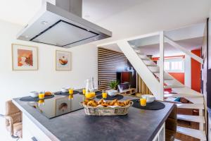 Appartements Ilbetea - Ideal famille - Duplex tout confort - Plage a 400 m - Parking : photos des chambres