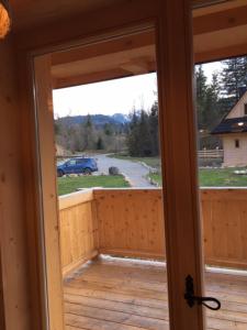 Zakopiańskie domki przy potoku