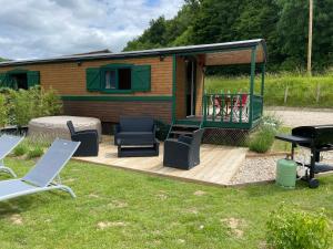 Campings La roulotte de bonneval : photos des chambres