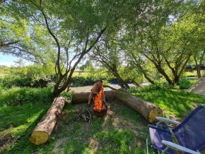 Chalets Natuurhuisje aan rivier met uitzicht over vallei : photos des chambres