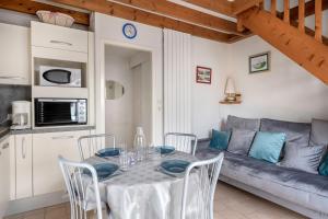 Maisons de vacances Vacances familiales dans cette charmante maison a Pornichet : photos des chambres